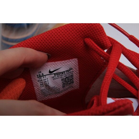 Nike Alpha Huarache 7 Varsity Lacrosse Cleats Mens Red White Size 10.5 - Picture 14 of 14